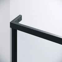 Grossman Pragma 100x90x195 120.K33.03.1090.21.00 (черный матовый/стекло прозрачное) Image #6