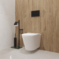 Lauter Longer 2110822 + GROHE Rapid SL 38772001 с кнопкой (прямоугольная, хром) Image #9