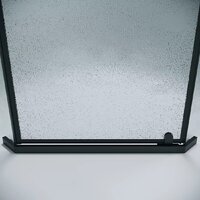 Grossman Pragma 90x90x195 302.K33.03.9090.21.02 (черный матовый/шиншилла стекло) Image #4