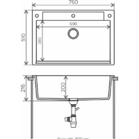 Polygran Argo-760 (песочный 302) Image #2