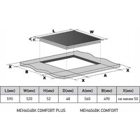 Meferi MEH604BK Comfort Plus Image #11