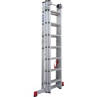 Новая высота NV 523 трёхсекционная индустриальная 3x7 ступеней Image #5