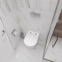 Lauter Longer 2110822 + GROHE Rapid SL 38721001 с кнопкой (овальная, хром) Image #21