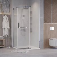 Grossman Pragma 100x100x195 302.K33.03.1010.10.02 (хром/шиншилла стекло) Image #7