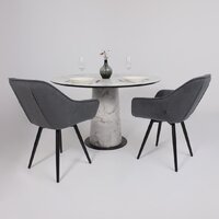 Lepremo AV 1317 HPL+МДФ 1200 (виктори натуральный/черный) Image #8