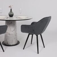 Lepremo AV 1317 HPL+МДФ 1200 (виктори натуральный/черный) Image #9