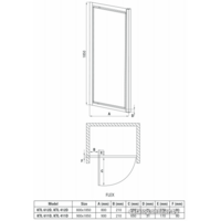 Deante Flex 80 KTL 612D (хром/матовое) Image #2