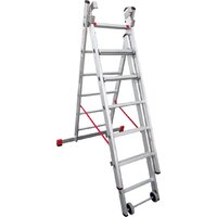 Новая высота NV 523 трёхсекционная индустриальная 3x6 ступеней Image #6