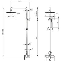 Deante Oregano Square NAC 01SM Image #2