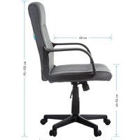 Helmi HL-M03 Referent (ткань, серый) Image #6