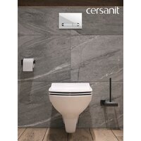 Cersanit Carina New Clean On с инстал. Link Pro (с кнопкой Estetica 64111 белый/хром) Image #14