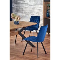 Halmar Bacardi 160-220/90 (дуб натуральный/черный) Image #11