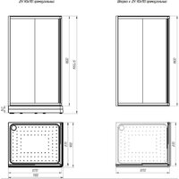 Radomir 90x110 R 1-03-6-2-0-1220 (прозрачное стекло) Image #2