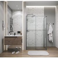 Grossman Galaxy 120x80x195 120.K33.01.1280.42.00 (графит сатин/стекло прозрачное) Image #16