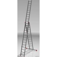 Новая высота NV 323 трёхсекционная профессиональная 3x14 ступеней Image #3