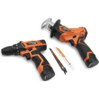 Daewoo Power DGA 1220Li SET (шуруповерт, сабельная пила, 2 АКБ, сумка) Image #4