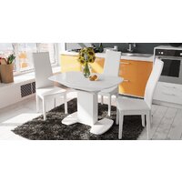 Трия Портофино СМ(ТД)-105.01.11(1) (белый глянец/стекло белое) Image #4