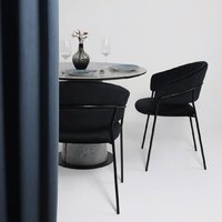 Lepremo AV 1317 HPL+МДФ 1000 (мрамор марквина синий/черный) Image #4