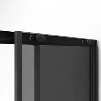 Niagara NG-2828-34BLACK 80x80x195 (черный матовый/тонированное стекло) Image #5