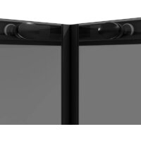 Niagara NG-2828-34BLACK 80x80x195 (черный матовый/тонированное стекло) Image #4