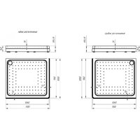 Radomir 100x110 L 1-03-6-1-0-1230 (прозрачное стекло) Image #3