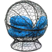 M-Group Апельсин 11520410 (черный ротанг/синяя подушка) Image #2