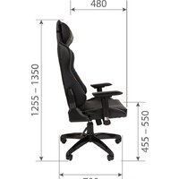 CHAIRMAN Game 44 (черный/красный) Image #5