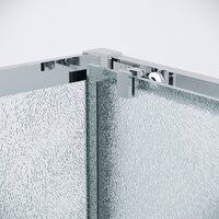 Grossman Cosmo 110x80x195 120.K33.02.1180.10.02 (хром/стекло шиншилла) Image #3