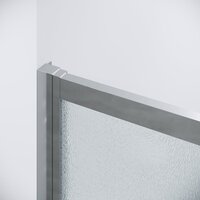 Grossman Cosmo 110x80x195 120.K33.02.1180.10.02 (хром/стекло шиншилла) Image #4