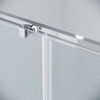 Grossman Cosmo 110x80x195 120.K33.02.1180.10.02 (хром/стекло шиншилла) Image #5