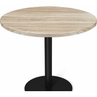 Sheffilton SHT-TU43/TT 80 МДФ (черный муар/дуб сонома светлый)