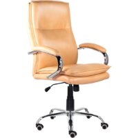 Brabix Premium Cuba EX-542 (экокожа/бежевый)