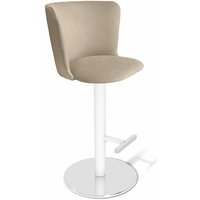 Sheffilton SHT-ST36/S128 (ванильный крем/хром/белый муар)