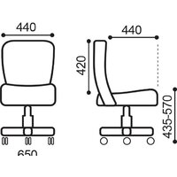 Brabix Stream MG-314 (ткань, темно-синий) Image #2