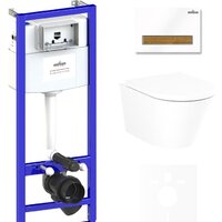 Lavinia Boho Relfix Biore Rimless 6 в 1 75110176 (белый пластик) Image #1