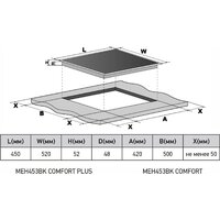 Meferi MEH453BK Comfort Plus Image #10