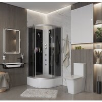 Niagara NG-3502-14BKG 100x100 (тонированное стекло) Image #3