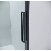 Grossman Cosmo 100x80x195 120.K33.02.1080.42.00 (графит сатин/прозрачное стекло) Image #2