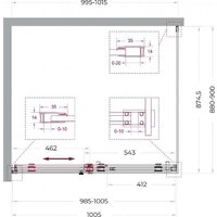BelBagno SOFT_CLOSE-2-AH-1-100/90-C-Cr Image #6