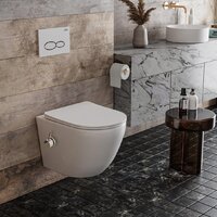 Roxen Antares Bidet в комплекте с инсталляцией StounFix Dual Fresh 6 в 1 966690 (кнопка: бежевый) Image #9
