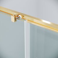 Grossman Cosmo 110x80x195 120.K33.02.1180.32.00 (золото сатин/стекло прозрачное) Image #4