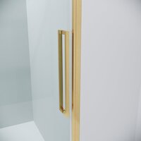 Grossman Cosmo 110x80x195 120.K33.02.1180.32.00 (золото сатин/стекло прозрачное) Image #2