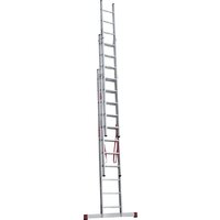 Новая высота NV 323 трёхсекционная профессиональная 3x11 ступеней Image #5