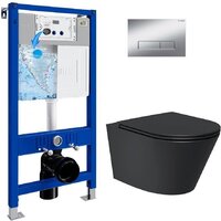 Lauter Longer 2110822B + 21901002 (кнопка 219701HD, хром)