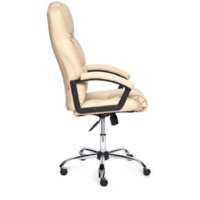 TetChair Bergamo хром/кожзам (бежевый) Image #3