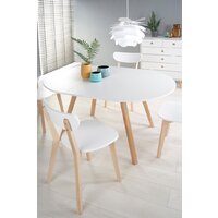 Halmar Ruben 102/142x102 (белый/натуральный) Image #3