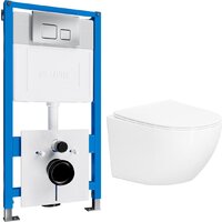 Lauter Sulzdorf с микролифтом и кнопкой смыва 219703F (белый/сатин)