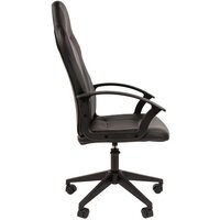 CHAIRMAN Стандарт СТ-17 Гейм (экопремиум, черный/серый) Image #3