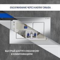 Lauter Longer 2110822 с кнопкой 219701J (прямоугольная, хром) Image #13