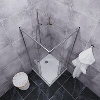 Triton Вента-Хром-Вельвет 80х80 (с поддоном) Image #7